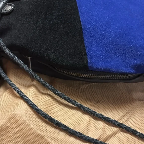 Gorgeous Patricia Nash Suede Colorblock Collection Caffarelli Brand New - Picture 10 of 12